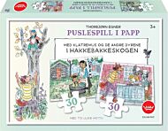 Puslespill I Papp 2X30 Biter Hakkebakkeskogen