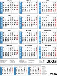 Kalender 2025 7.Sans Årskalender