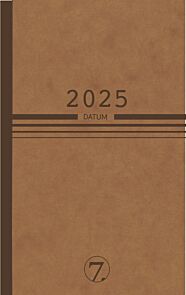 Kalender 2025 7.Sans Datum Natur Kartong, Brun