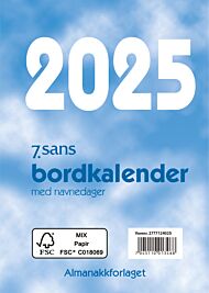 Kalender 2025 7.Sans Bordkalender