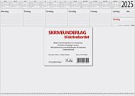 Kalender 2025 7.Sans Skriveunderlag Papir