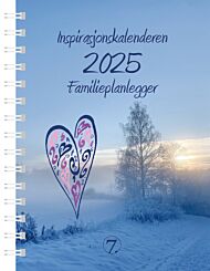 Kalender 2025 7.Sans Familieplanlegger A5 Bok Insp