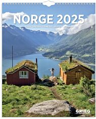 Billedkalender Grieg 2025 Norge