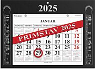 Magnetkalender Grieg Primstav sort 2025