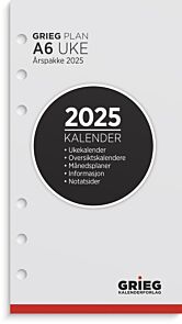 Årspakke Grieg A6 uke 2025