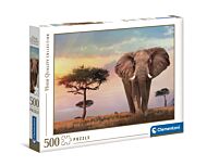 Puslespill 500 African Sunset Clementoni