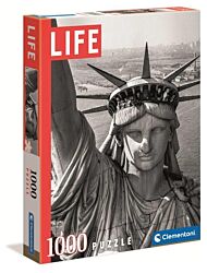 Puslespill 1000 Life Statue Liberty Clementoni