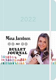 Mina Jacobsen. Bullet journal 2022. Signert utgave