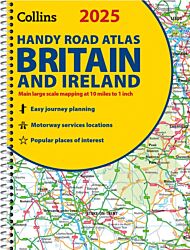 2025 Collins Handy Road Atlas Britain and Ireland