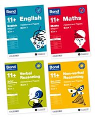 11+: Bond 11+ English, Maths, Non-verbal Reasoning, Verbal Reasoning Assessment Papers: Ready for th