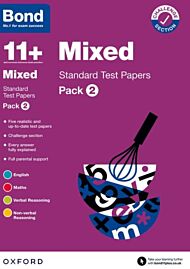 Bond 11+: Bond 11+ Mixed Standard Test Papers: Pack 2: For 11+ GL assessment and Entrance Exams