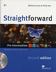 Straightforward 2nd Edition Pre-Intermediate Level Workbook with key & CD Pack