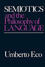 Semiotics and the Philosophy of Language