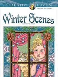 Creative Haven Winter Scenes Coloring Book