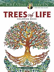 Creative Haven Trees of Life Coloring Book