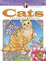 Creative Haven Cats Coloring Book