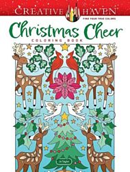 Creative Haven Christmas Cheer Coloring Book