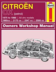 Citroen CX Petrol (75 - 88) Haynes Repair Manual