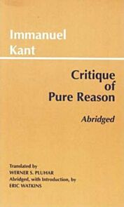 Critique of Pure Reason, Abridged