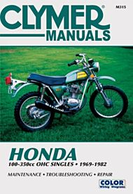 Honda 100-350cc OHC Singles Motorcycle (1969-1982) Service Repair Manual