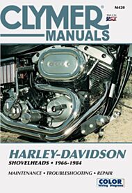 Harley-Davidson Shovelhead Motorcycle (1966-1984) Clymer Repair Manual