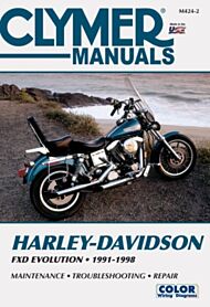 Harley-Davidson FXD Evolution Motorcycle (1991-1998) Clymer Repair Manual