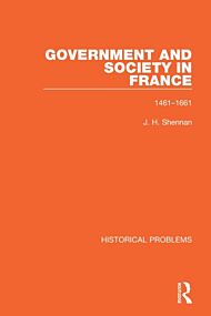 Government and Society in France