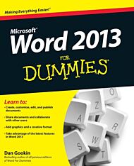 Word 2013 For Dummies