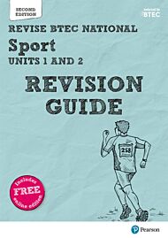 Pearson REVISE BTEC National Sport Units 1 & 2 Revision Guide inc online edition - 2023 and 2024 exa