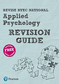 Pearson REVISE BTEC National Applied Psychology Revision Guide inc online edition - 2023 and 2024 ex