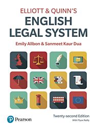 Elliott & Quinn's English Legal System