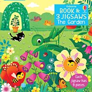 Usborne Book and 3 Jigsaws: The Garden