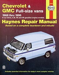 Chevrolet & GMC full-size petrol vans (1968-1996) Haynes Repair Manual (USA)