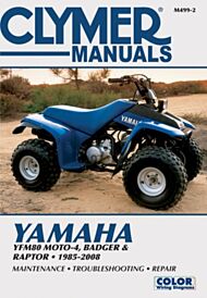 Yamaha YFM80 Moto-4, Badger and Raptor ATV (1985-2008) Service Repair Manual