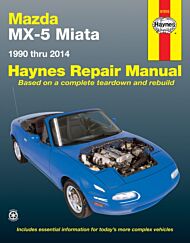 Mazda MX-5 Miata for Mazda MX-5 Miata models (1990-2014) Haynes Repair Manual (USA)