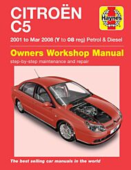 Citroen C5 Petrol & Diesel (01 - Mar 08) Haynes Repair Manual