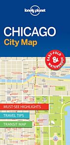 Lonely Planet Chicago City Map