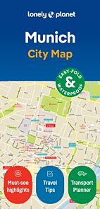 Lonely Planet Munich City Map