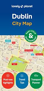 Lonely Planet Dublin City Map