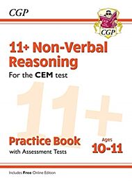 11+ CEM Non-Verbal Reasoning Practice Book & Assessment Tests - Ages 10-11 (with Online Edition): fo