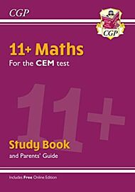 11+ CEM Maths Study Book (with Parents' Guide & Online Edition): for the 2022 tests