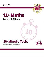 11+ CEM 10-Minute Tests: Maths - Ages 8-9 (with Online Edition): perfect preparation for the eleven