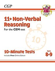 11+ CEM 10-Minute Tests: Non-Verbal Reasoning - Ages 8-9 (with Online Edition): unbeatable eleven pl