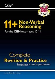 11+ CEM Non-Verbal Reasoning Complete Revision and Practice - Ages 10-11 (with Online Edition): unbe