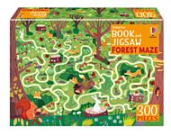 Usborne Book and Jigsaw Forest Maze