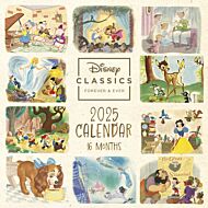 Kalender 2025 DISNEY CLASSICS 30x30cm