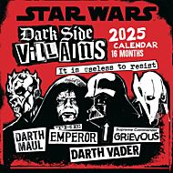 Kalender 2025 STAR WARS VILLAINS 30x30cm