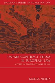 Unfair Contract Terms in European Law