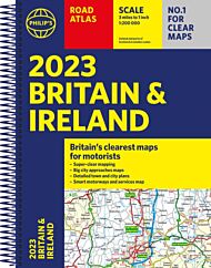 2023 Philip's Road Atlas Britain and Ireland