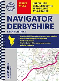 Philip's Navigator Street Atlas Derbyshire and the Peak District